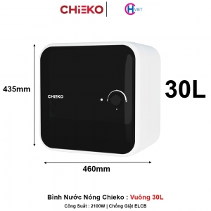 Bình nước nóng CHIEKO  CV30F  30L vuông